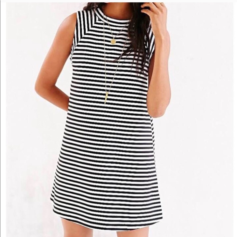 BDG UO Striped Trapeze Dress